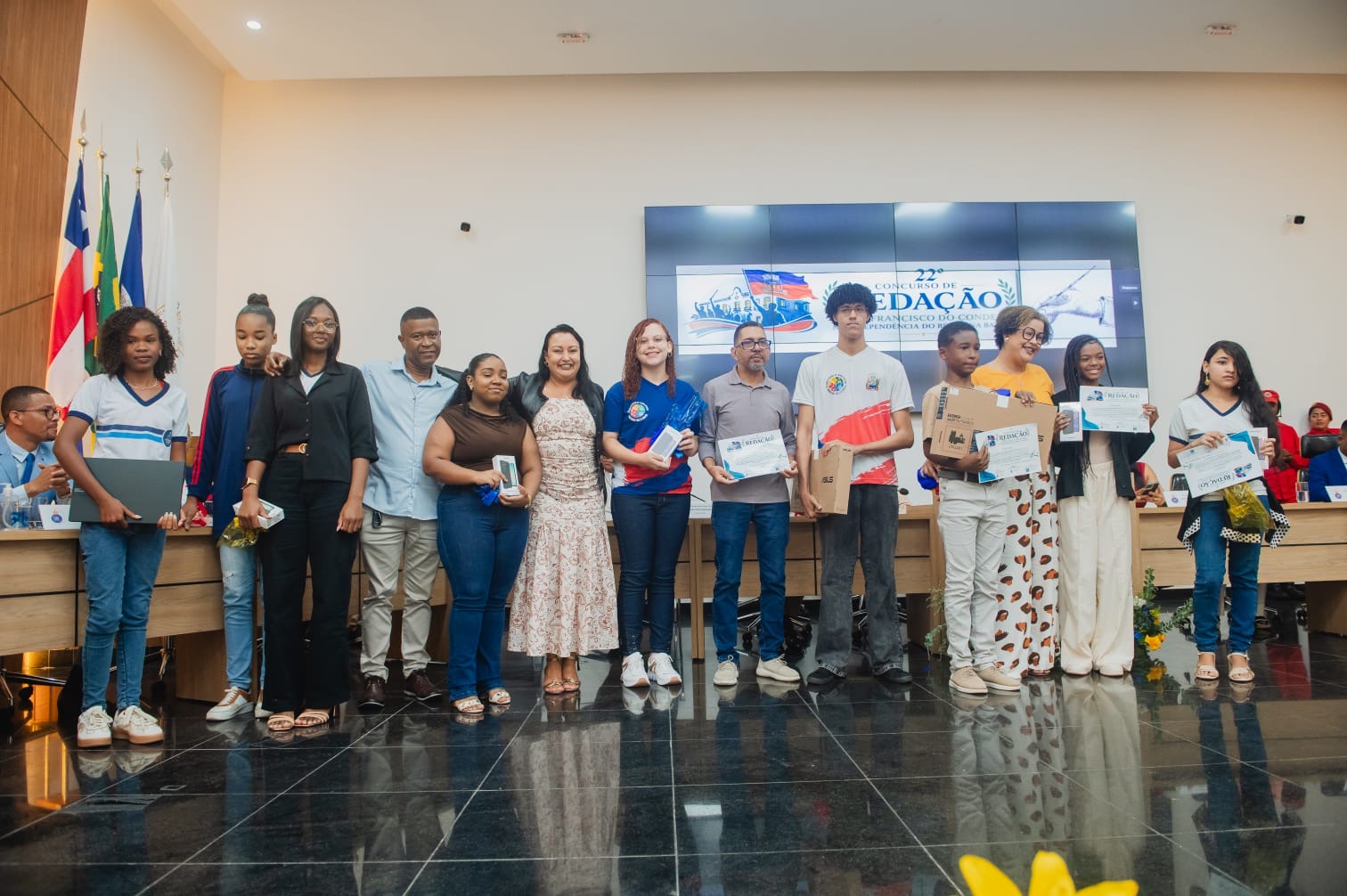 22º Concurso de Redação premia estudantes e valoriza a história de São Francisco do Conde