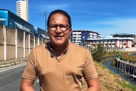 Augusto Castro destaca início de nova fase na urbanização da Avenida Amélia Amado, em Itabuna
