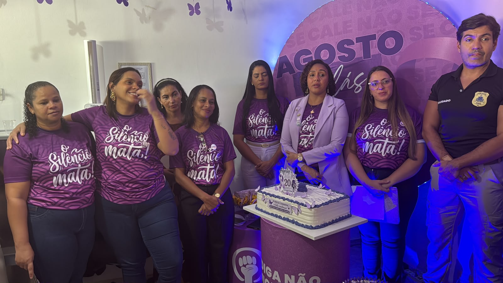 Exposição marca celebração dos 20 anos da Lei Maria da Penha em Valença