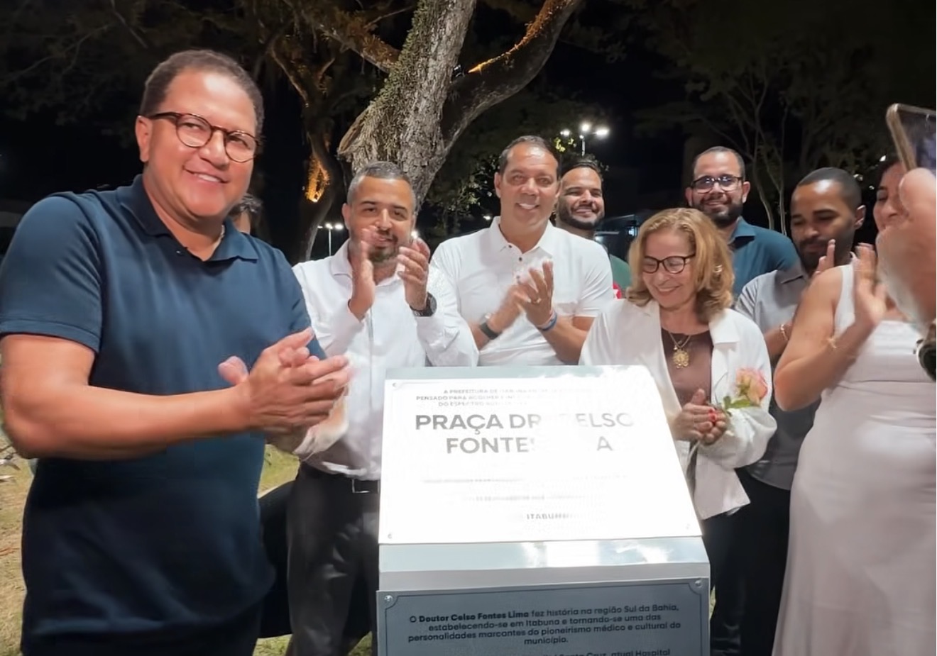“Gera em todos nós um sentimento de pertencimento”, diz Augusto Castro ao entregar 27ª praça de Itabuna