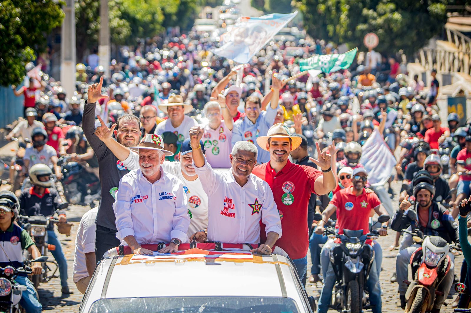 Jerônimo percorre a Bacia do Paramirim e reafirma parceria com Lula como motor dos avanços da Bahia