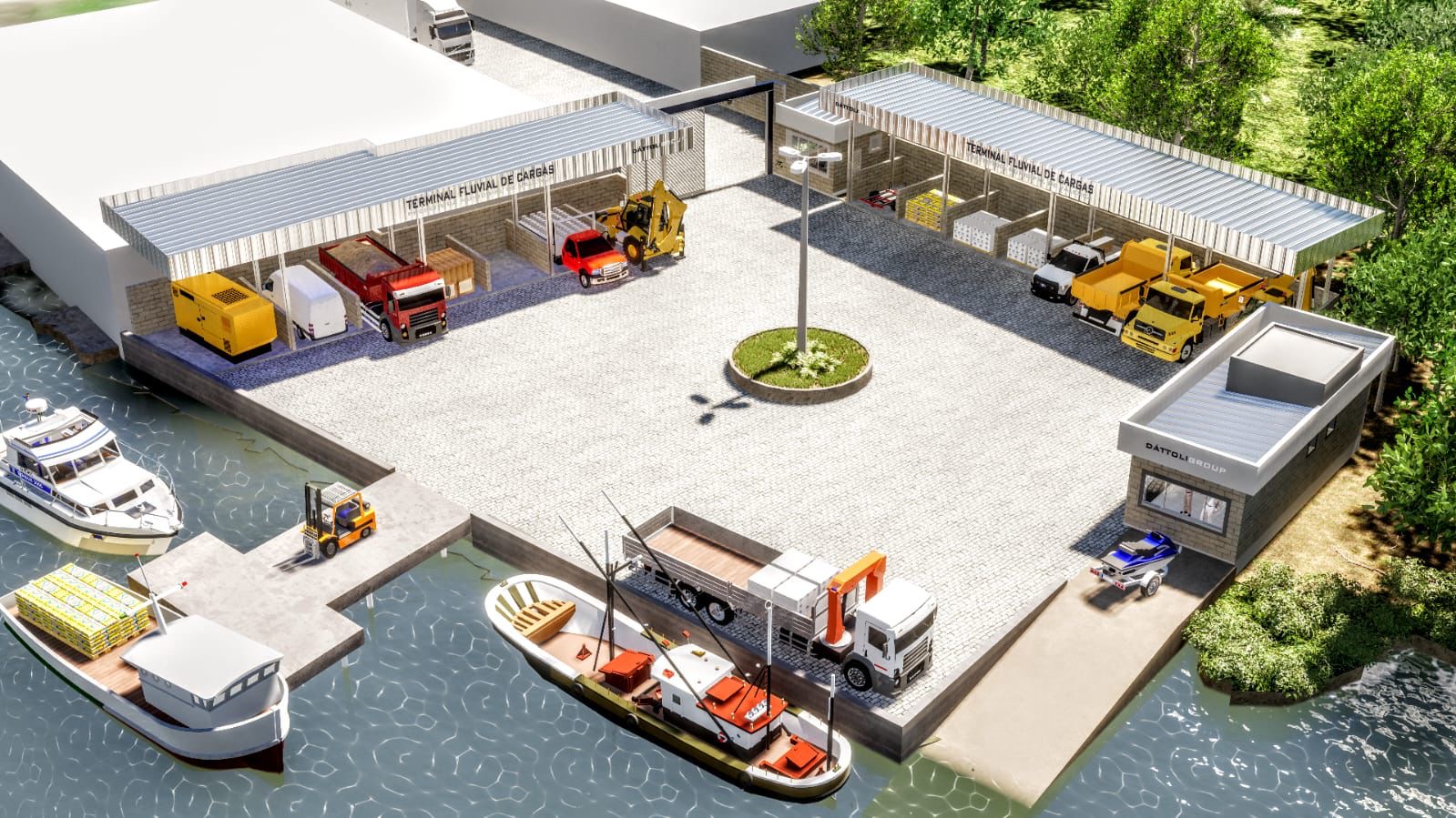 Obras do novo Terminal Fluvial de Cargas de Valença começam nesta sexta-feira (17)