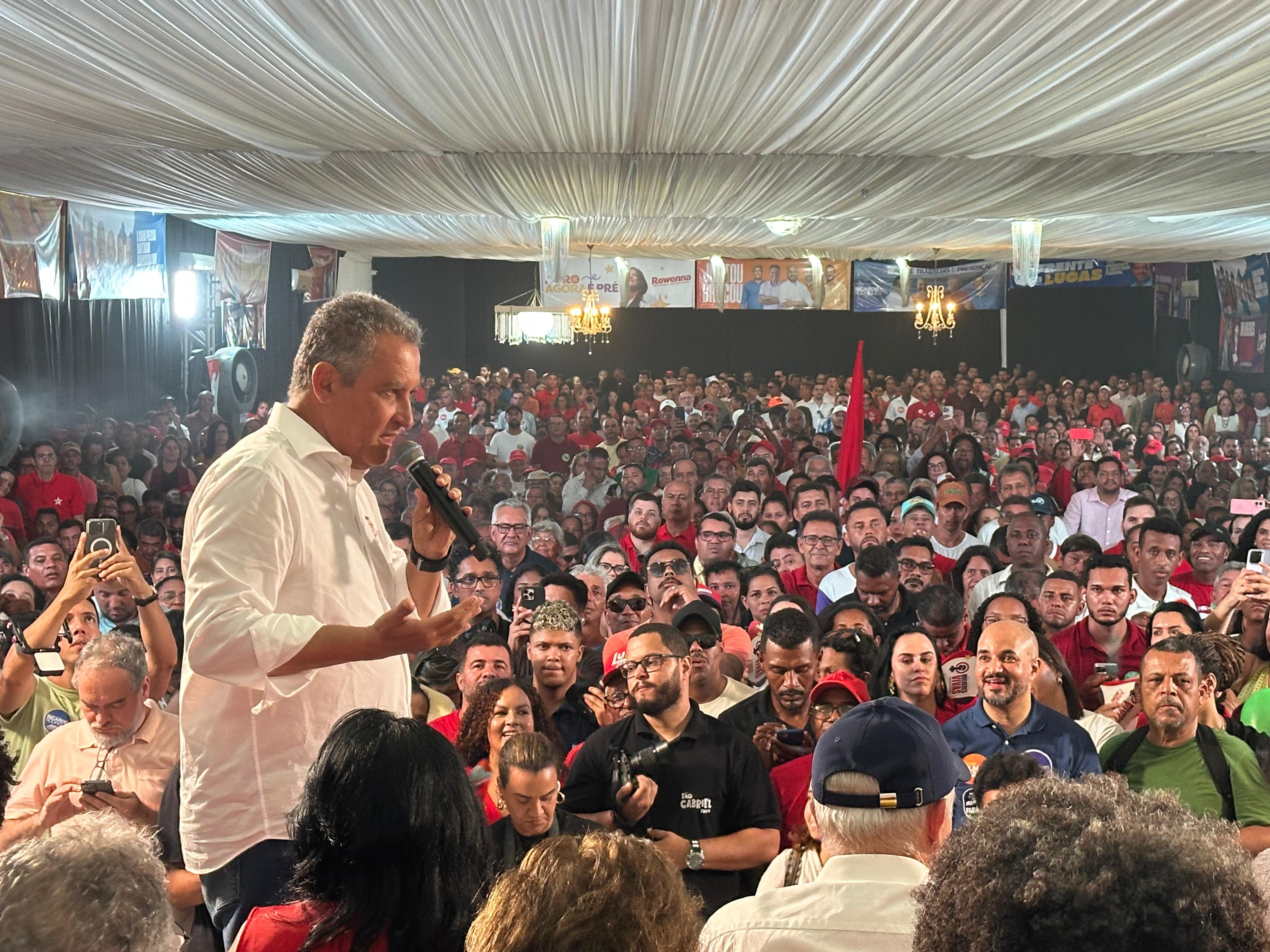 Rui Costa defende Congresso alinhado a Lula e diz que candidatos da oposição representam Jair Bolsonaro