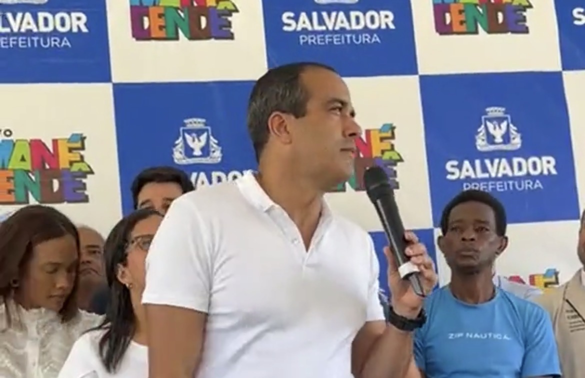 "Vamos adequar todo o sistema com VLT e teleférico", diz Bruno Reis